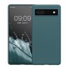 Pouzdro Kwmobile pro Google Pixel 6a, světle zelené, silikonové, KWM000015OO022C