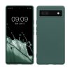 Pouzdro Kwmobile pro Google Pixel 6a, zelené, silikonové, KWM000015OO023C