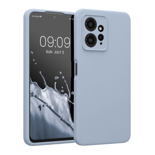Pouzdro Kwmobile pro Xiaomi Redmi Note 12, světle modré, silikonové, KWM000018UL022C