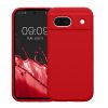 Pouzdro Kwmobile pro Google Pixel 8a, červené, silikonové, KWM000020KQ051C