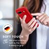 Pouzdro Kwmobile pro Google Pixel 8a, červené, silikonové, KWM000020KQ051C