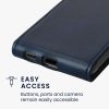 Pouzdro Kwmobile pro Samsung Galaxy Xcover 5, tmavě modré, ekokůže/silikon, KWM000012NW002C