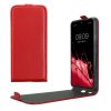 Pouzdro Kwmobile pro Samsung Galaxy A54 5G, červené, ekokůže/silikon, KWM000018TT003C