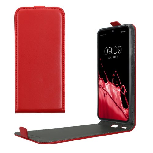 Pouzdro Kwmobile pro Samsung Galaxy A54 5G, červené, ekokůže/silikon, KWM000018TT003C