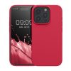 Silikonový kryt Kwmobile pro Apple iPhone 15 Pro, růžový, KWM000020CC037C