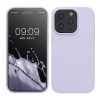 Pouzdro Kwmobile pro Apple iPhone 15 Pro, světle fialové, silikonové, KWM000020CC039C