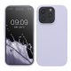 Pouzdro Kwmobile pro Apple iPhone 15 Pro, světle fialové, silikonové, KWM000020CC039C