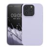 Pouzdro Kwmobile pro Apple iPhone 15 Pro, světle fialové, silikonové, KWM000020CC039C