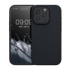 Silikonový kryt Kwmobile pro Apple iPhone 15 Pro, tmavě modrý, KWM000020CC045C
