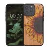 Pouzdro Kwmobile pro Apple iPhone 15 Pro Max, vícebarevné, dřevo/silikon, KWM000020EJ002C