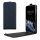 Pouzdro Kwmobile pro Samsung Galaxy A15 5G, tmavě modré, ekokůže/silikon, KWM000021OM002C