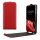 Pouzdro Kwmobile pro Samsung Galaxy A15 5G, červené, ekokůže/silikon, KWM000021OM003C