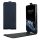 Pouzdro Kwmobile pro Samsung Galaxy A55 5G, tmavě modré, ekokůže/silikon, KWM000021OP002C