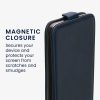Pouzdro Kwmobile pro Samsung Galaxy A55 5G, tmavě modré, ekokůže/silikon, KWM000021OP002C