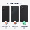 Pouzdro Kwmobile pro Samsung Galaxy A55 5G, průhledné, silikonové, KWM000021VT001C