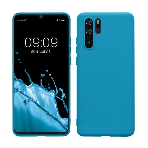 Silikonový kryt Kwmobile pro Huawei P30 Pro, modrý, KWM000009MI026C