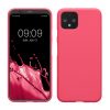 Pouzdro Kwmobile pro Google Pixel 4, růžové, silikonové, KWM000010ON015C