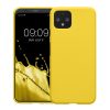 Pouzdro Kwmobile pro Google Pixel 4, žluté, silikonové, KWM000010ON016C