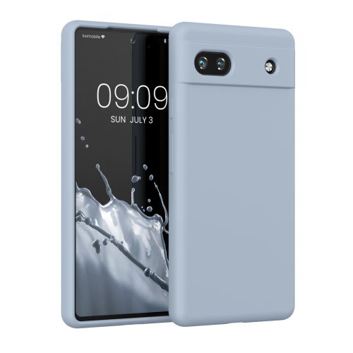 Pouzdro Kwmobile pro Google Pixel 6a, světle modré, silikonové, KWM000015FZ061C
