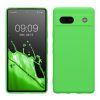 Pouzdro Kwmobile pro Google Pixel 7a, zelené, silikonové, KWM000019YF042C