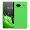 Pouzdro Kwmobile pro Google Pixel 7a, zelené, silikonové, KWM000019YF042C