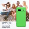 Pouzdro Kwmobile pro Google Pixel 7a, zelené, silikonové, KWM000019YF042C