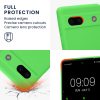 Pouzdro Kwmobile pro Google Pixel 7a, zelené, silikonové, KWM000019YF042C