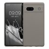 Pouzdro Kwmobile pro Google Pixel 7a, béžové, silikonové, KWM000019YF043C