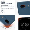 Pouzdro Kwmobile pro Google Pixel 7a, modré, silikonové, KWM000019YF044C
