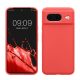 Pouzdro Kwmobile pro Google Pixel 8, červené, silikonové, KWM000020JF035C