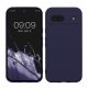 Pouzdro Kwmobile pro Google Pixel 8a, tmavě modré, silikonové, KWM000020KU028C