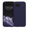 Pouzdro Kwmobile pro Google Pixel 8a, tmavě modré, silikonové, KWM000020KU028C