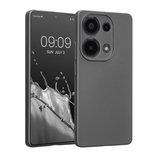 Pouzdro Kwmobile pro Xiaomi Redmi Note 13 Pro, šedé, silikonové, KWM000020LZ004C