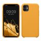 Pouzdro Kwmobile pro Apple iPhone 11, oranžové, silikonové, KWM000010EY114C