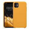 Pouzdro Kwmobile pro Apple iPhone 11, oranžové, silikonové, KWM000010EY114C