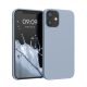 Silikonový kryt Kwmobile pro Apple iPhone 12 Mini, světle modrý, KWM000011JO069C