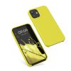 Silikonový kryt Kwmobile pro Apple iPhone 12 Mini, žlutý, KWM000011JO070C