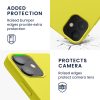 Silikonový kryt Kwmobile pro Apple iPhone 12 Mini, žlutý, KWM000011JO070C