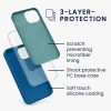 Silikonový kryt Kwmobile pro Apple iPhone 13 Mini, modrý, KWM000013OU061C