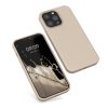 Silikonový kryt Kwmobile pro Apple iPhone 13 Pro, krémový, KWM000013OX053C