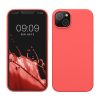 Silikonový kryt Kwmobile pro Apple iPhone 14 Plus, růžový, KWM000016NJ026C
