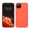 Silikonový kryt Kwmobile pro Apple iPhone 14 Plus, růžový, KWM000016NJ027C