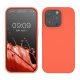 Pouzdro Kwmobile pro Apple iPhone 14 Pro, růžové, silikonové, KWM000016NK041C