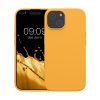 Pouzdro Kwmobile pro Apple iPhone 15, oranžové, silikonové, KWM000020CA012C