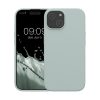 Pouzdro Kwmobile pro Apple iPhone 15, světle zelené, silikonové, KWM000020CA013C