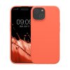 Pouzdro Kwmobile pro Apple iPhone 15, růžové, silikonové, KWM000020CA014C
