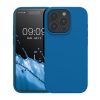 Silikonový kryt Kwmobile pro Apple iPhone 15 Pro, modrý, KWM000020CC046C