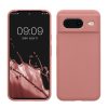 Pouzdro Kwmobile pro Google Pixel 8, růžové, silikonové, KWM000020JF039C