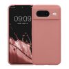 Pouzdro Kwmobile pro Google Pixel 8, růžové, silikonové, KWM000020JF039C