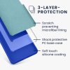 Pouzdro Kwmobile pro Motorola Moto G54, modré, silikonové, KWM000022NF009C